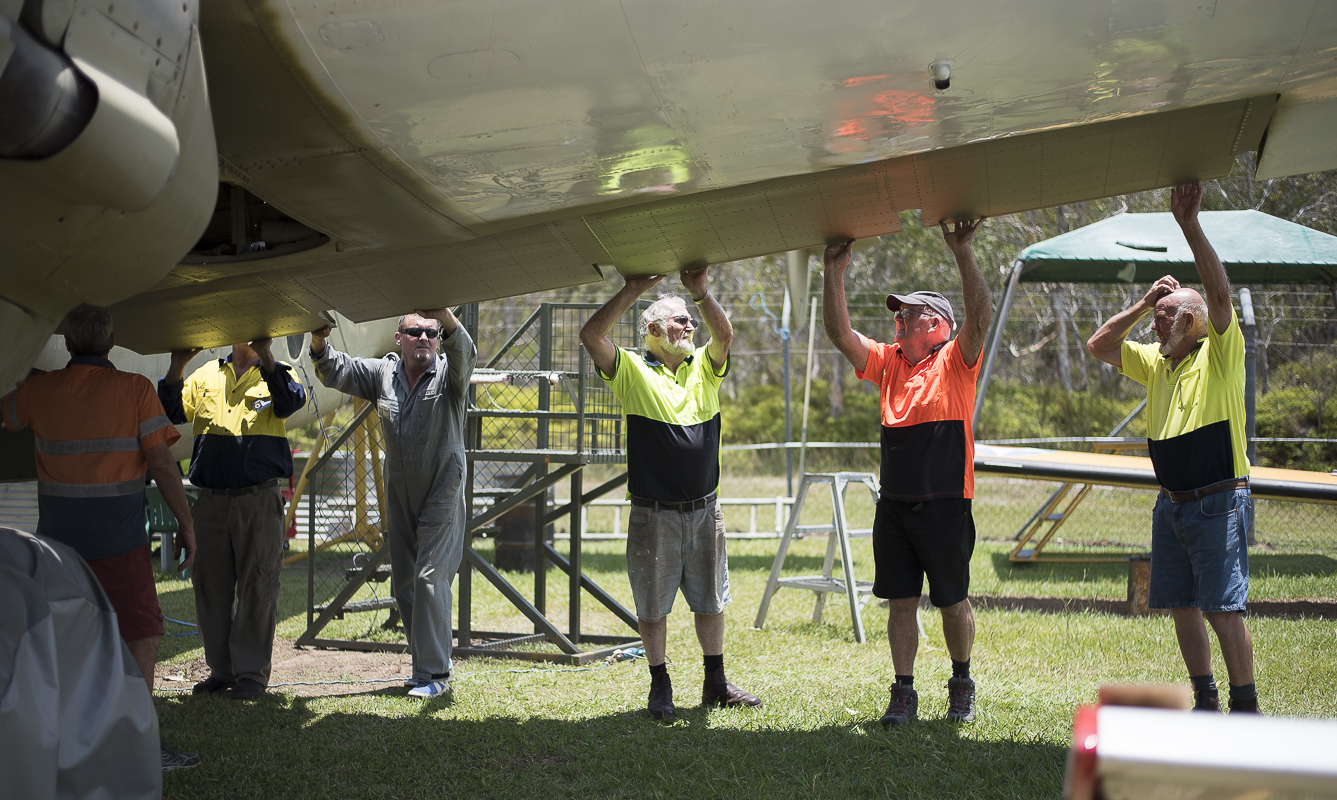 Work and happiness and the Queensland Air Museum